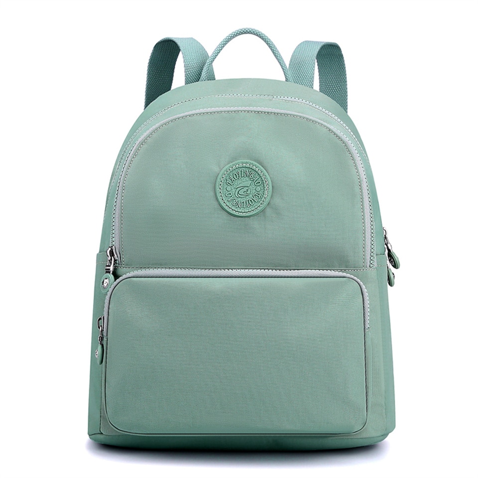 Women Backpack Multifuction Female Rucksack Casual School Bag For Teenager Girls High Nylon Shoulder Bag For Lady